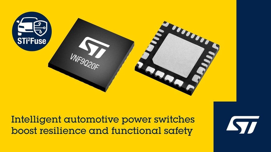 STMICROELECTRONICS REVEALS INTELLIGENT AUTOMOTIVE CIRCUIT BREAKER